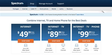 charter internet prices